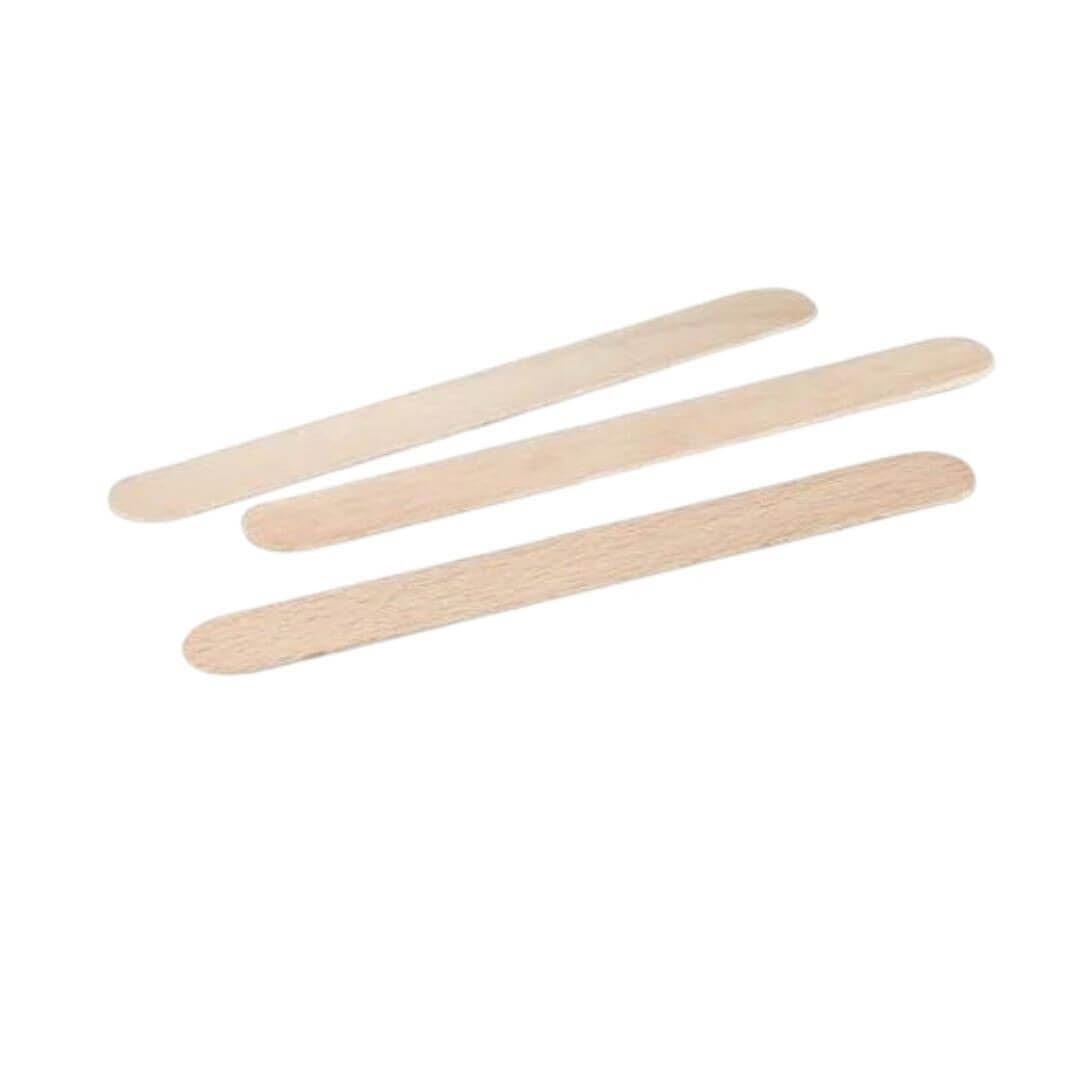 Spatules bois 20cm Sibel boîte de 200 pour application cire jetable
