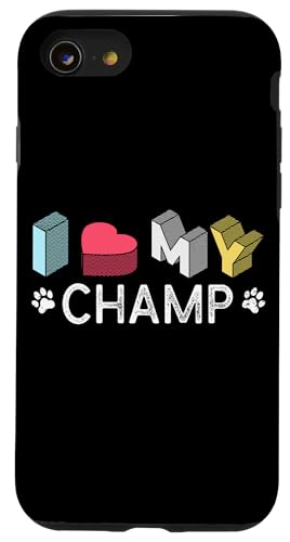 Champ ���O���茢 �`�����s�I���y�b�g���D�� �X�}�z�P�[�X iPhone SE (2020) / 7 / 8 �p