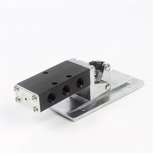 Valve de pied momentanée en métal robuste avec raccord 1/4 PT