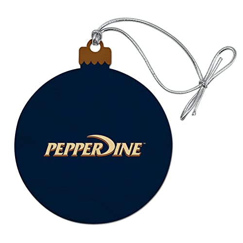 GRAPHICS & MORE Pepperdine University Primary Logo Wood Christmas Tree Holiday Ornament