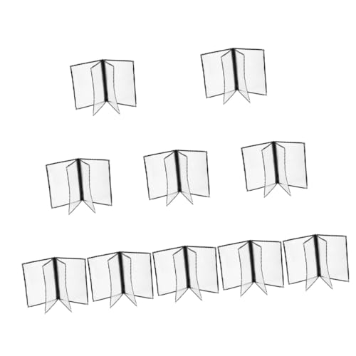 HEALLILY Pcs Menu Cover for House PVC Binder Practical Menu Book Shell Folder Binder Cover Protector