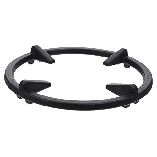 iplusmile Soporte de Cocina Gas Antideslizante de Hierro Rejilla Resistente Altas Temperaturas para Paella y Wok Compatible con Hornillos de Cuatro Pies Estable y Duradero