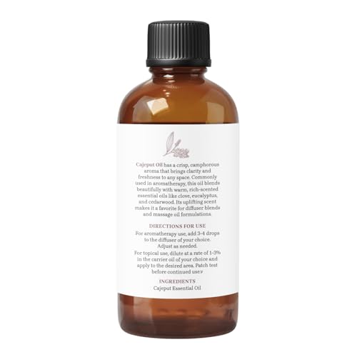 Aceite esencial de Cajeput 100% puro, 4 oz miniatura 2