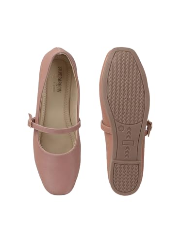 Image of SilverArrow Womens Lvory Bloom Women's Shoes|Bellies with Buckle Closure|Casual Wear