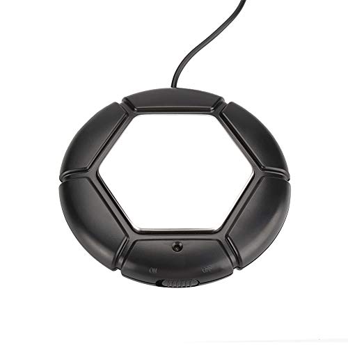Preisvergleich Produktbild Tassenwärmer Pad, USB-Getränkewärmer, USB-fähiger tragbarer Desktop-Kaffee- / Teetassen-Tassenwärmer Kaffeetassen-Wärmepad(schwarz)