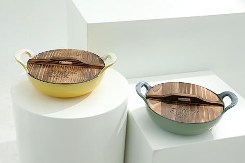 Wok esmaltado de hierro fundido Joyful Cook miniatura 6