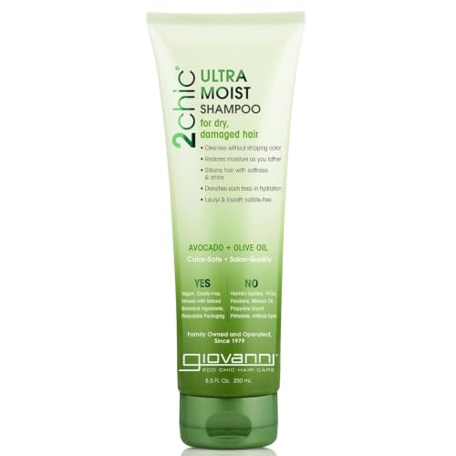 Giovanni 2chic Avocado and Olive Oil Ultra Moist Shampoo 250 ml