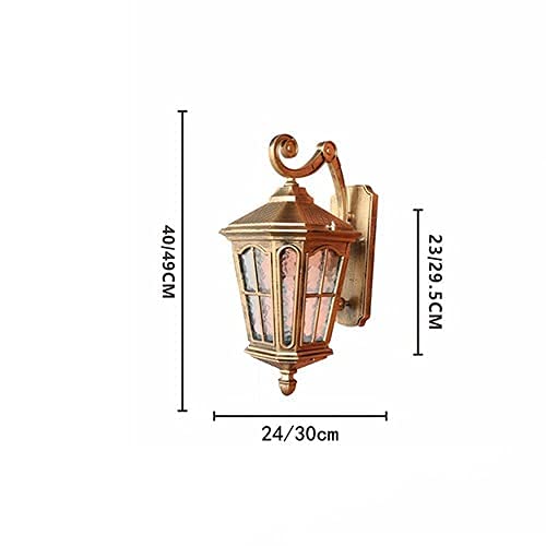 Lampe extérieure imperméable IP65 rétro pour balcon et escaliers villa - 3