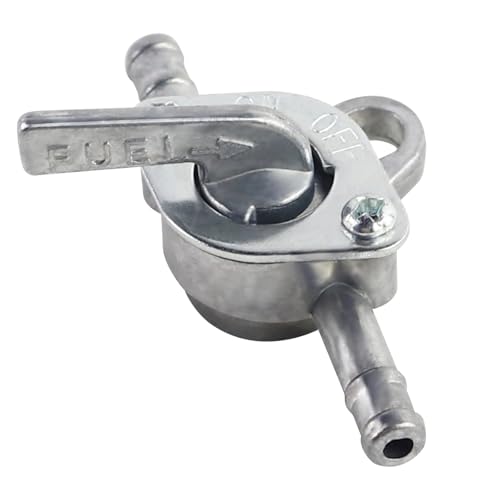 Válvula de llave de purga de combustible de 6mm para solucionar el ahogo del motor 2
