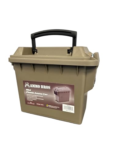 Mini Plastic Ammo Can (Tan)