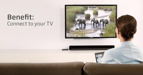 TUCSTORE INTL Oticon TV Adapter 3.0 - Wireless Bluetooth TV Audio Streaming Device for Oticon Hearing Aids (Opn, Opn S, Opn Play, Xceed), Interruption-Free, 15 Meter Range