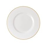  Villeroy & Boch Signature Château Septfontaines Speiseteller flach, 24,5 cm Ø, weiß/Gold