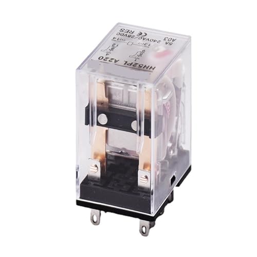 Relais intermédiaire AC220V DC12V DC24V HH52P pour circuit