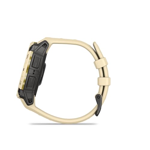 Image of Garmin Instinct 3 - 45 mm, AMOLED Display, Rugged Outdoor GPS Smartwatch, Built-in Flashlight, Alpine Rush Collection Limited Edition Color, Citrine with Citrine Band | 45mm Amoled Display, Rugged GPS Smartwatch with Built-in LED Flashlight, Alpine Rush Citrine, Fiber-Reinforced Polymer Case