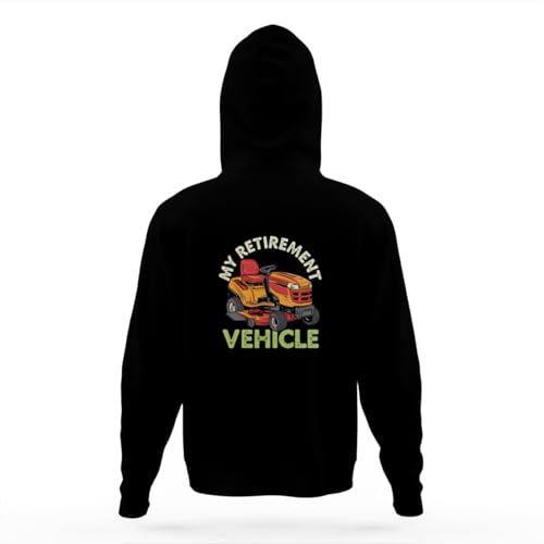 My Retirement Vehicle Funny Lawn Mower Hoodies for Teen Girls Boys Lightweight Kangaroo Pocket Sweatshirt4