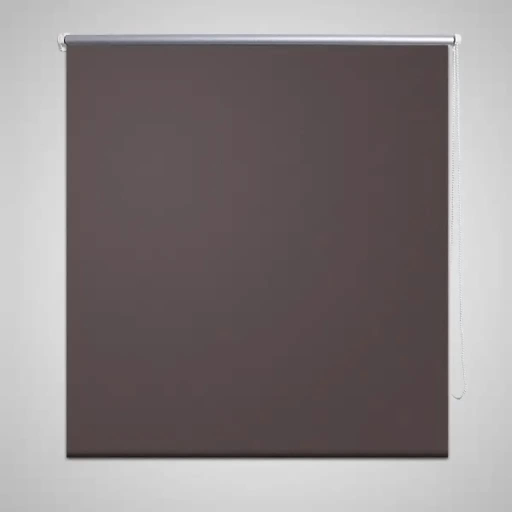 vidaXL Roller Blind Blackout 104.4 x 230 cm Coffee