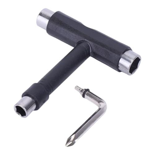 ロングボードローラースケートレンチツール電動スクータースノーボードレンチT字型スケートボードレンチ調整ツールスケートボードホイールスケートTツール