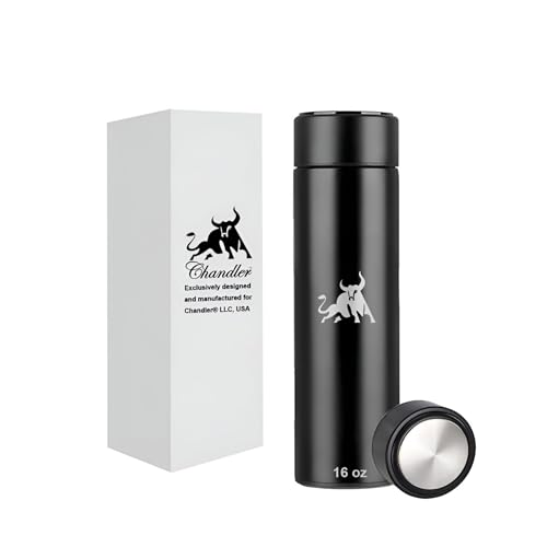 Chandler 16 oz Stainless Steel Vacuum Travel Bottle