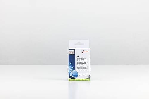 JURA original - 3-Phasen-Reinigungstabletten für 6 Reinigungen - TÜV-zertifizierte Hygiene - 6 Stück - 24225 (Packung mit 2)