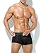 Arjen Kroos Men's Fashion Trunk Underwear 4 Pack Sexy Modal Ice Silky Boxer Briefs with Dual-Layer Color,S4-4f-AK3022,Medium
