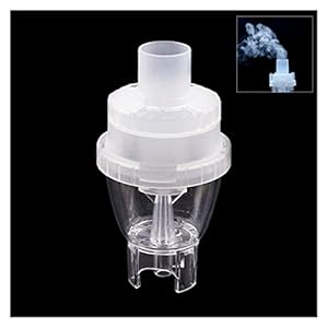 Mondstuk Neusplug Inhalator Onderdelen Geneeskunde Tank Cup Mondneus Pijp Compressor Nevelizer Accessary Atomized Spray Injector (Color : 6ml cup)