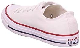 Converse Unisex Chuck Taylor All Star Ox Low Top Optical White Sneakers - 13 D(M) US | Image 2