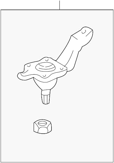 Genuine Toyota 43330-39466 Lower Ball Joint Assembly