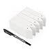 Produktbild KINGLAKE 200Stk Pflanzschilder Weiß Pflanzenstecker Kunststoff Gartenschilder KINGLAKE 200Stk Pflanzschilder Weiß Pflanzenstecker Kunststoff Gartenschilder Mit 1 Marker Zum Beschriften Wetterfes