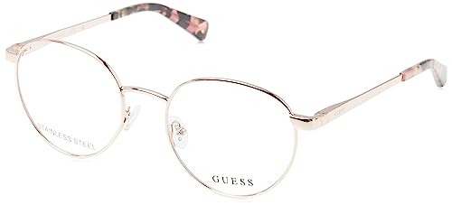 Guess GU5221 028 shiny rose gold 51/19/145 UNISEX Eyewear Frame