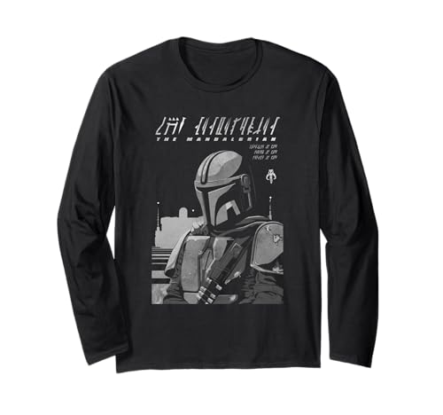 Star Wars The Mandalorian Mando Manga Larga