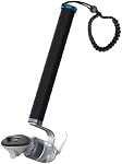 VR Cricket Bat pièce jointe pour iB Cricket - Accessoire de poignée de bâton de cricket compatible avec Meta Quest 3/3s/2/Pro, Améliorer Immersive VR Expérience de jeu (Noir)