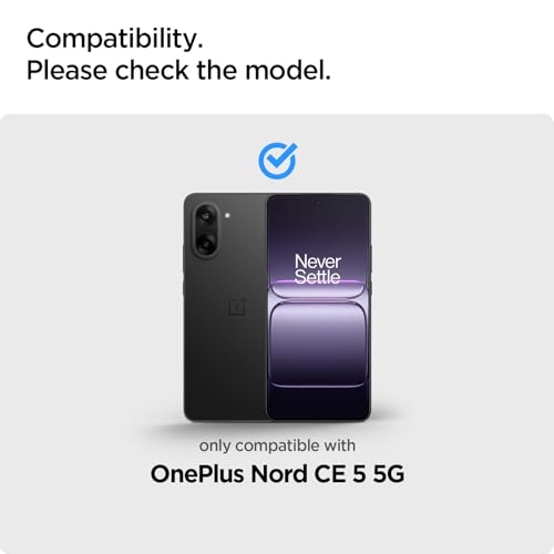 Image of Spigen Glas.tR Slim Tempered Glass Screen Protector Guard For OnePlus Nord CE5 (5G) [2 Pack]