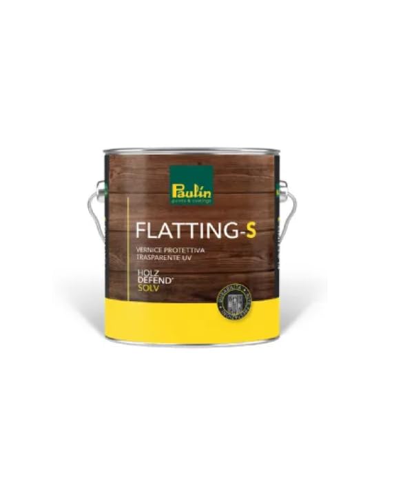 Vernice protettiva per legno Paulin Flatting-s lucida 2.5 litri