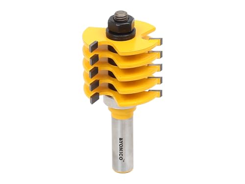 YONICO Router Bits Box Joint 1-1/2-Inch 1/2-Inch Shank 15130