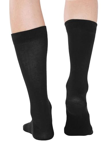 Image of SANDHA socks for men full length Men's Cotton Heel & Toe for Durability. Ideal for Regular, Business & Office Use - Pack of 3, Free Size