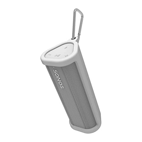 Estuche de Transporte de Silicona Protectora Resistente para Sonos Roam de Soundbass Cover