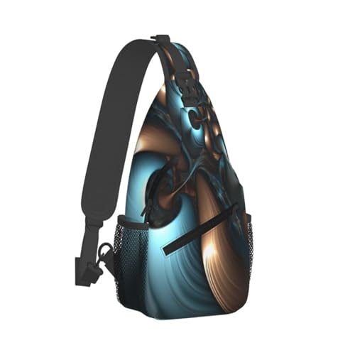 Bolso cruzado para hombre con bandolera diagonal negro miniatura 2