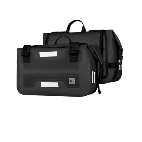 Sacoche latérale de moto à grande capacité pour modification porte-bagages