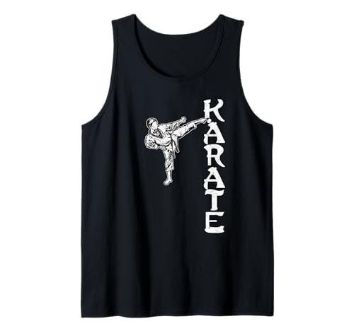 Evolución Karate Taekwondo Aikido Ju-Jutsu Kung-Fu Karate Camiseta sin Mangas