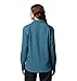 Columbia Womens Silver Ridge Utility Long Sleeve Hiking Shirt, Everblue, Small