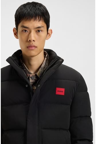 Hugo Para Hombre. 50547887 Abrigo Acolchado Balto Negro (Xl), Casual, Poliamida - 5