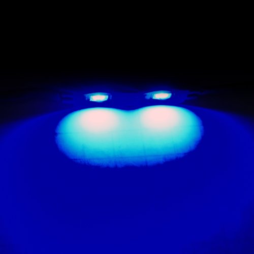 Genssi Blue Led Pod Smd Wide Angle Module Waterproof 12V Edge Cabinet Strip Marine Automotive Lighting 4 Pack #TOP4