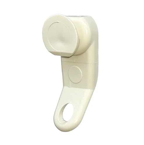 GRADIENT Traverse Rod Slides (25 Pack) Add-A-Slide Flat Bottom For