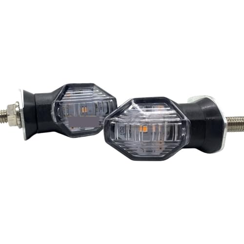 Clignotant moto étanche et universel à haute luminosité 2Pcs