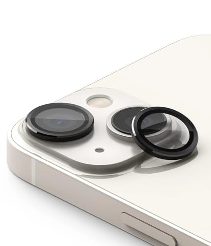 Image of POPIO Concave AR AF Camera Lens Protector For iPhone 13 /13 Mini (Black), 1 Set, with Easy Installation Kit