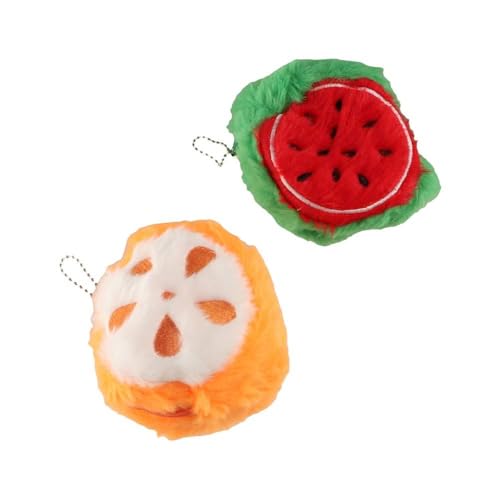 Cute Strawberry Change Purse Plush Fruit Watermelon Coin Purse Stuffed Coin Bags Keychain Coin Pouch Wallet Party Favors(Kiwi Fruit)3