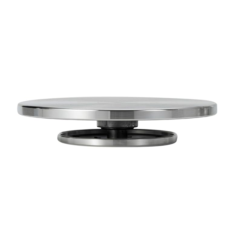 Plateau tournant argile 25cm antidérapant idéal pour atelier de poterie maison