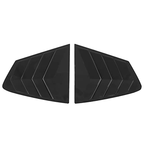 Stores à persiennes pour vitres de voiture noir brillant ABS branchies
