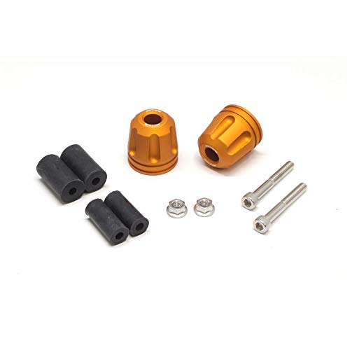 アクティブ(ACTIVE) アルミバーエンド リボルバー マットゴールド φ33-L35 60800113M