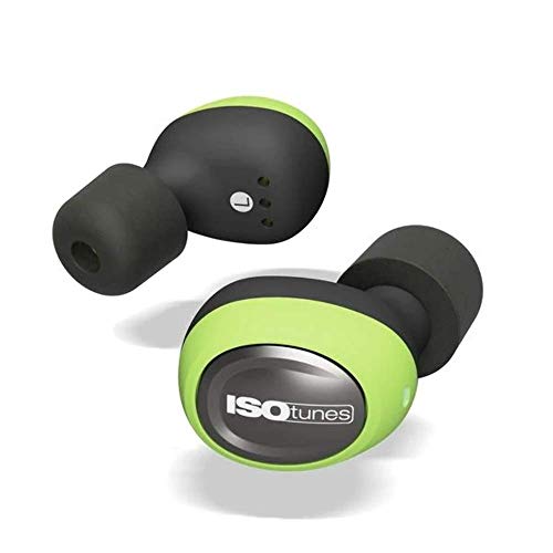ISOtunes Free True Wireless Earplug Earbuds, 22 dB Noise Reduction Rating, 21 Hour Battery, Noise...